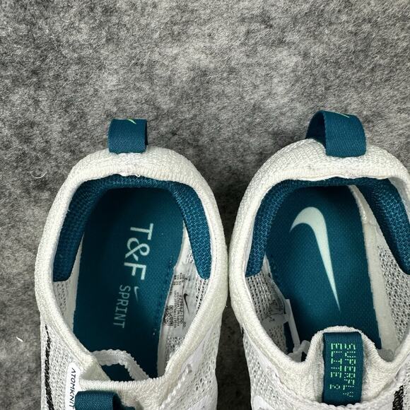 Nike Zoom Superfly Elite 2 Track Shoes Mens Size 10 White Spruce FZ9662-100 - Picture 7 of 10